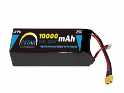 LIPO 25C-10000mAh-22.2V