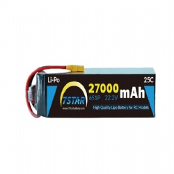 LIPO 25C 27000mAh 22.2V